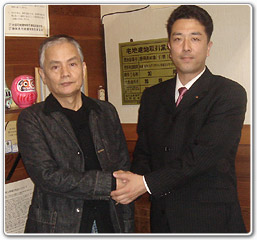 秋野さんと私(加畑)です